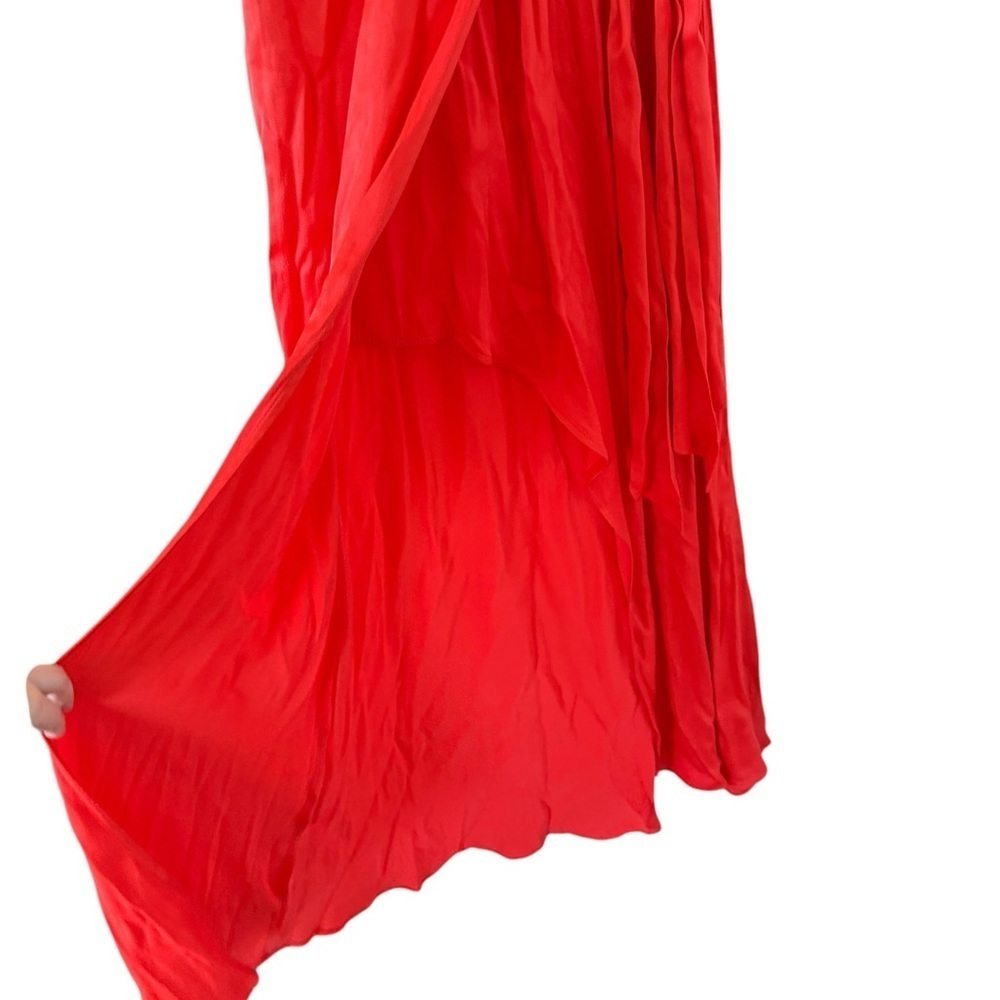 Anthropologie Maeve NEW Open Back Wrap MIDI Dress - Picture 8 of 10